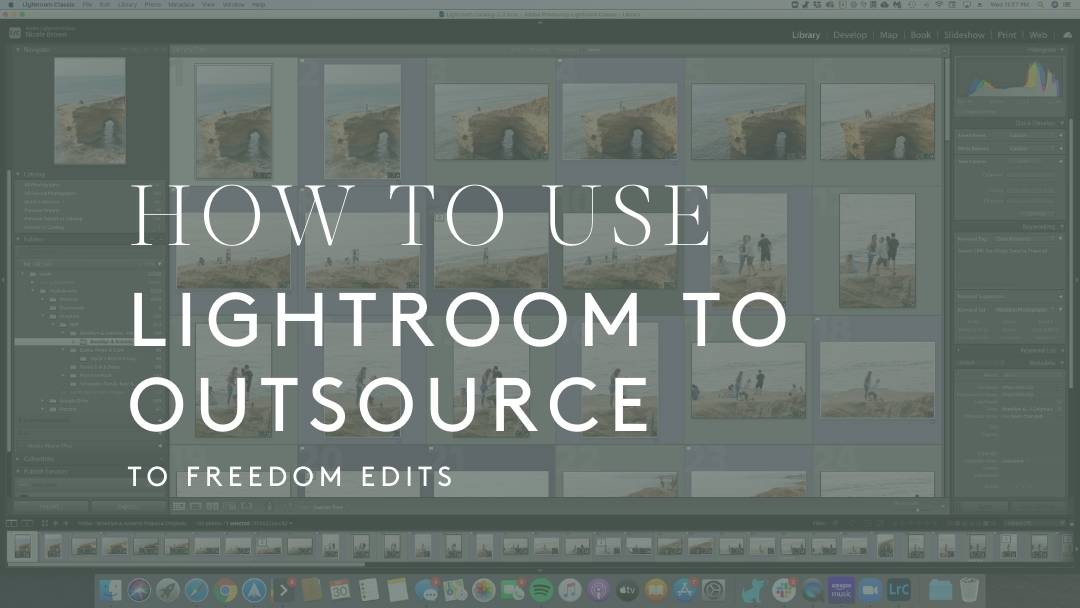 How To Use Lightroom To Outsource