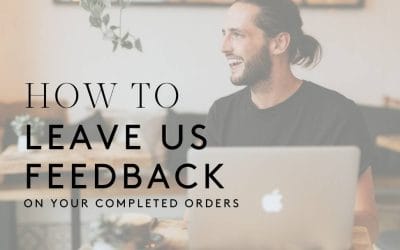 How To Leave Feedback