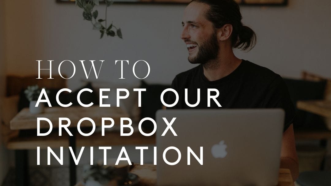 Accepting our Dropbox invitation